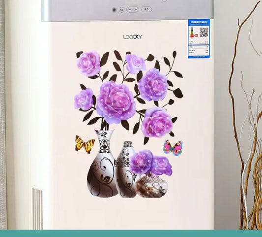 3D Home Wall Sticker Set – Living Room & Bedroom Wall Decor