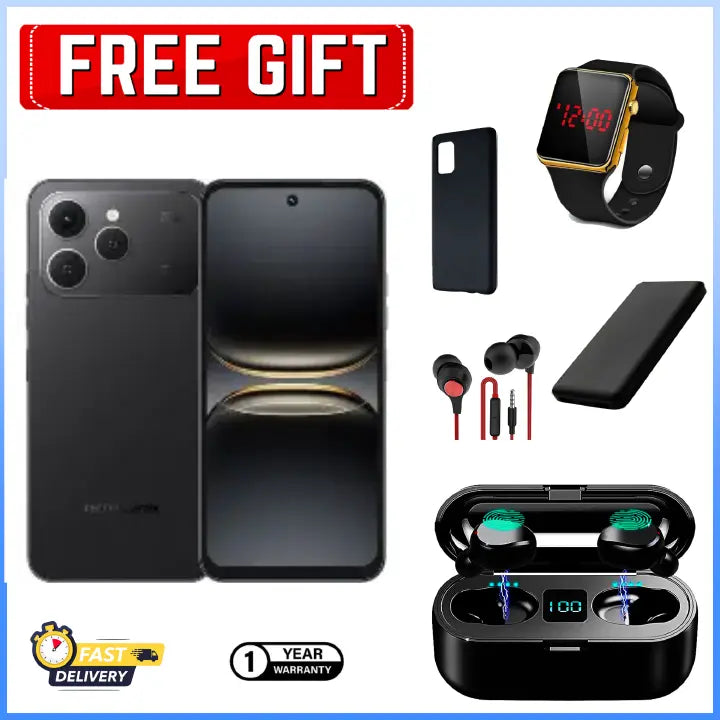 Tecno Spark 40 Smartphone – 6.67" Display, 128GB/256GB, 5200mAh