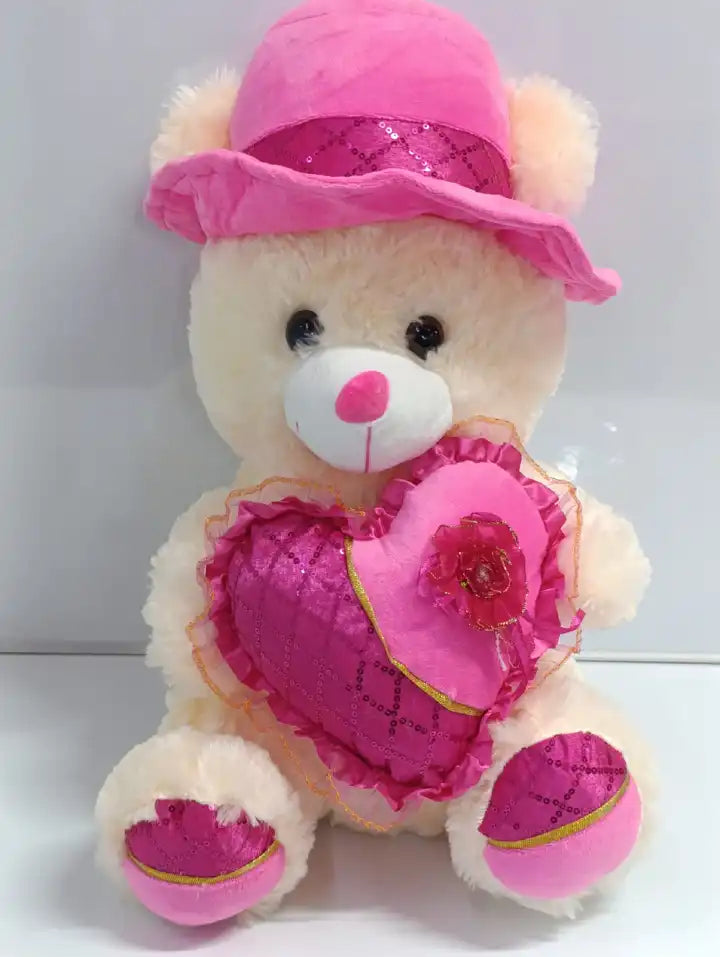 SPECIAL DEAL - 1 PC Cute Teddy Bear Plush Toy 40cm Soft Cotton Stuffed Animal for Kids, Gifts, Decor, Fun, Affordable Price!!