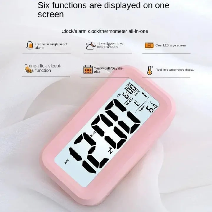 Digital Smart Alarm Clock – Table Clock with Calendar