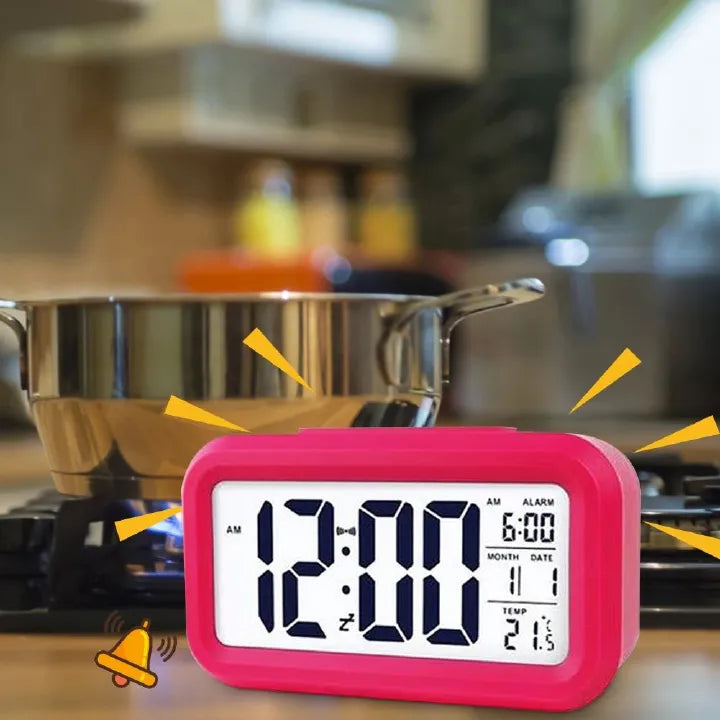 Digital Smart Alarm Clock – Table Clock with Calendar