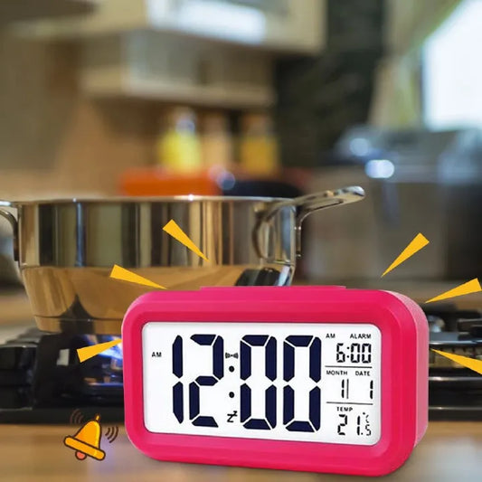 Digital Smart Alarm Clock – Table Clock with Calendar