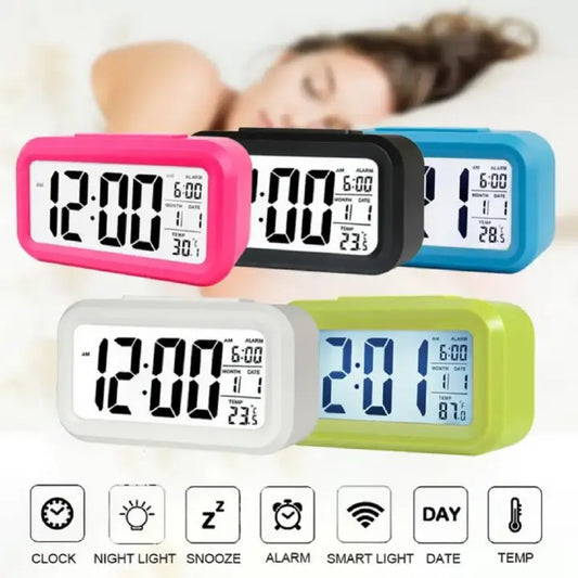 Digital Smart Alarm Clock – Table Clock with Calendar