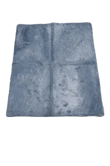 Pattern & Patches Fluffy Rug – 5x8 Plush Floor Carpet