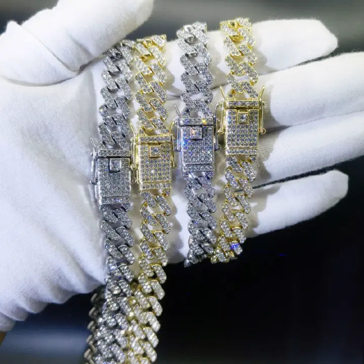 Miami Cuban Link Anklet Bracelet – Iced Style