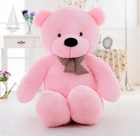 80cm Generic Stuffed Plush Teddy Bear Soft Doll pink