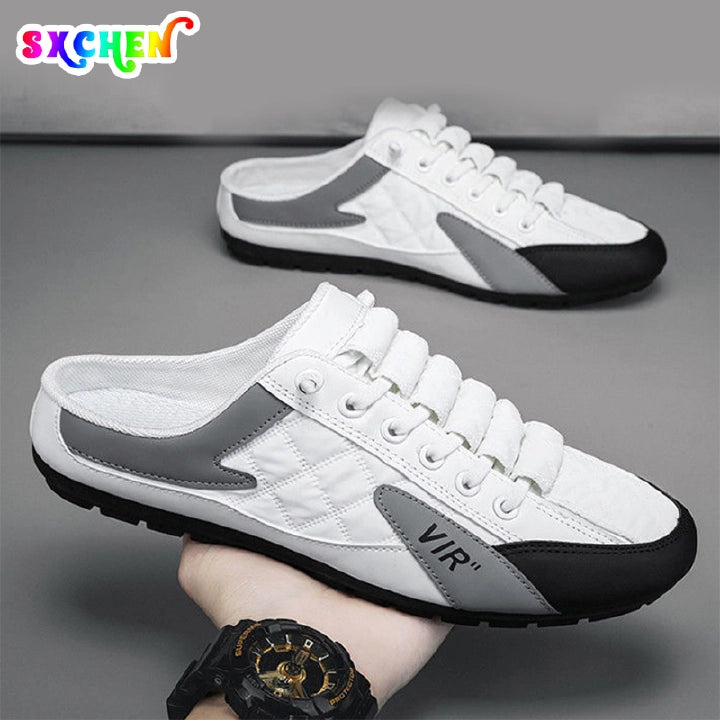 SXCHEN New Men's Shoes Sneakers Forrest Gump Shoes