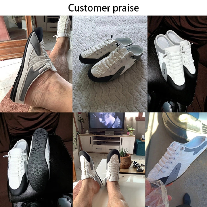 SXCHEN New Men's Shoes Sneakers Forrest Gump Shoes