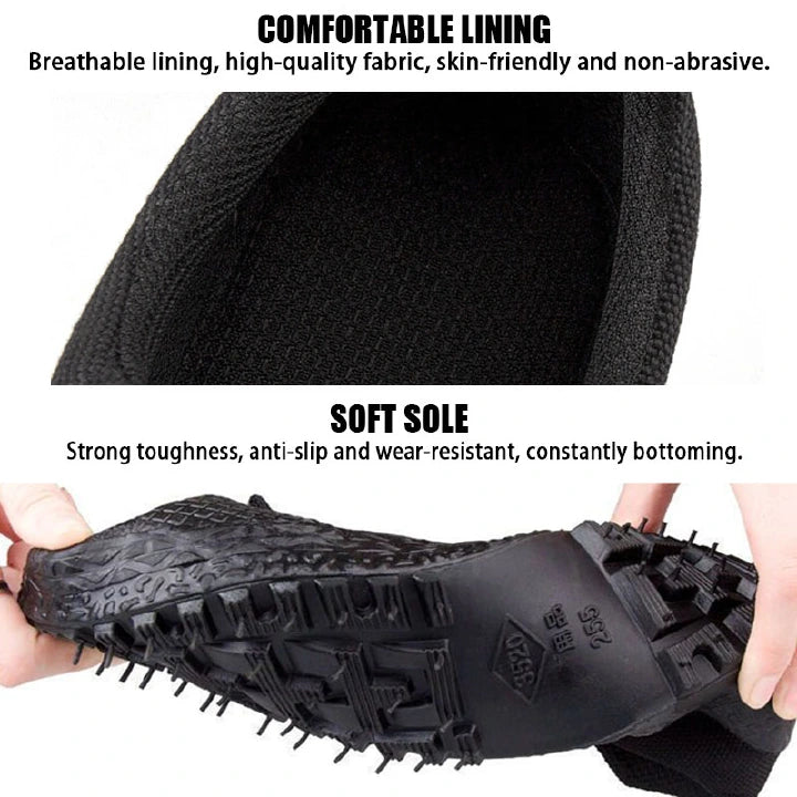 SXCHEN Men's Shoes Construction Site Shoes