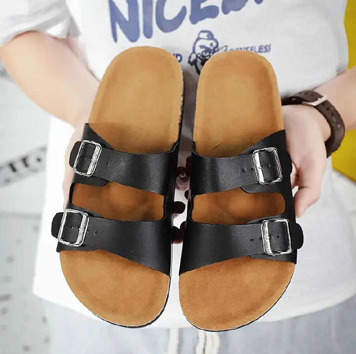 SXCHEN New Men's Shoes Slippers