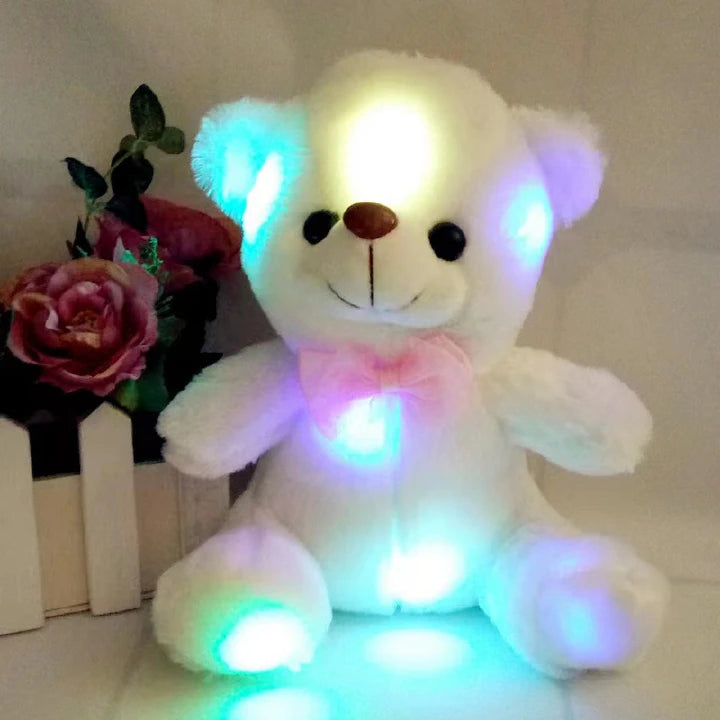 Fashion boy Dolls Lovely Soft LED Colorful Glowing Teddy Bear