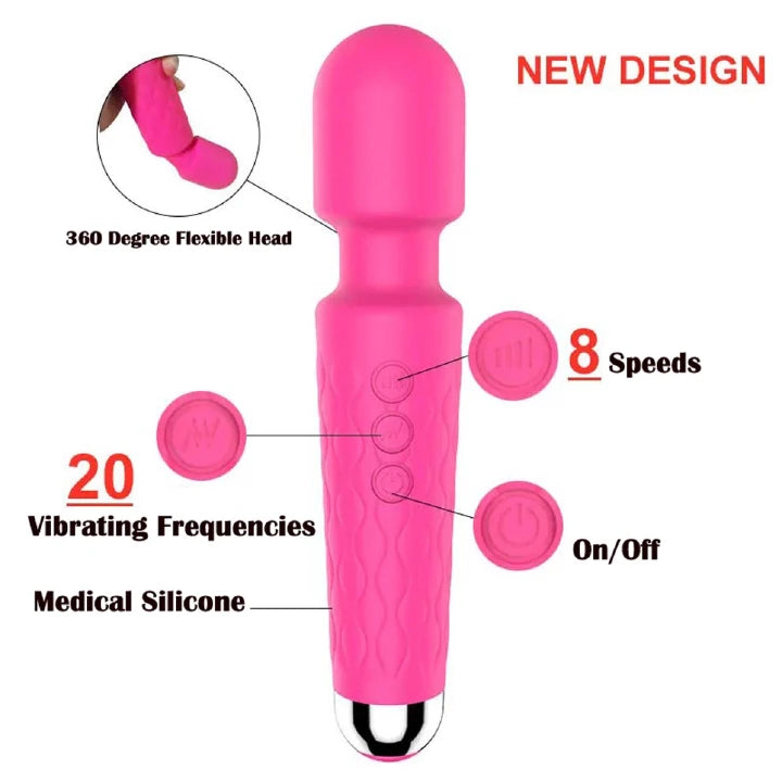Rechargeable Wand Massager