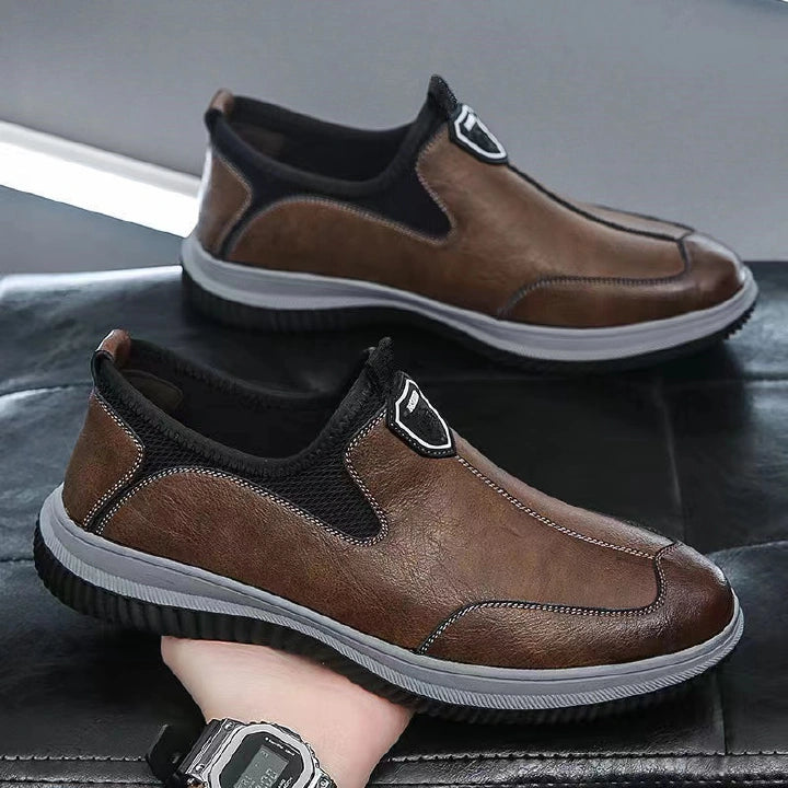 LifeCare New Arrival High Quality Business Men's Shoes Fashion Mens Casual Loafers Driving Shoes Men Party Slip-Ons Oxfords Shoes Brown