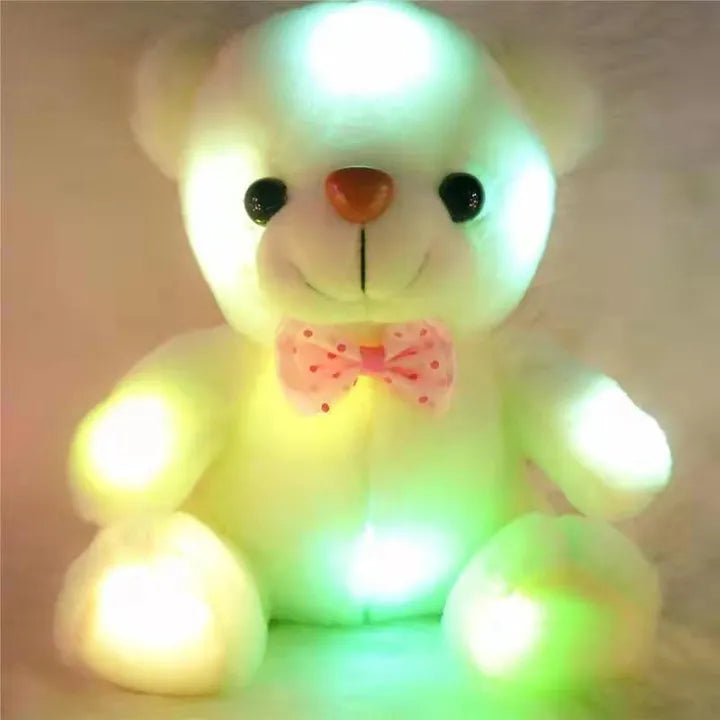 Fashion boy Dolls Lovely Soft LED Colorful Glowing Teddy Bear