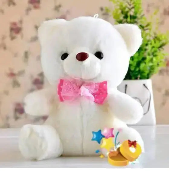 Fashion boy Dolls Lovely Soft LED Colorful Glowing Teddy Bear