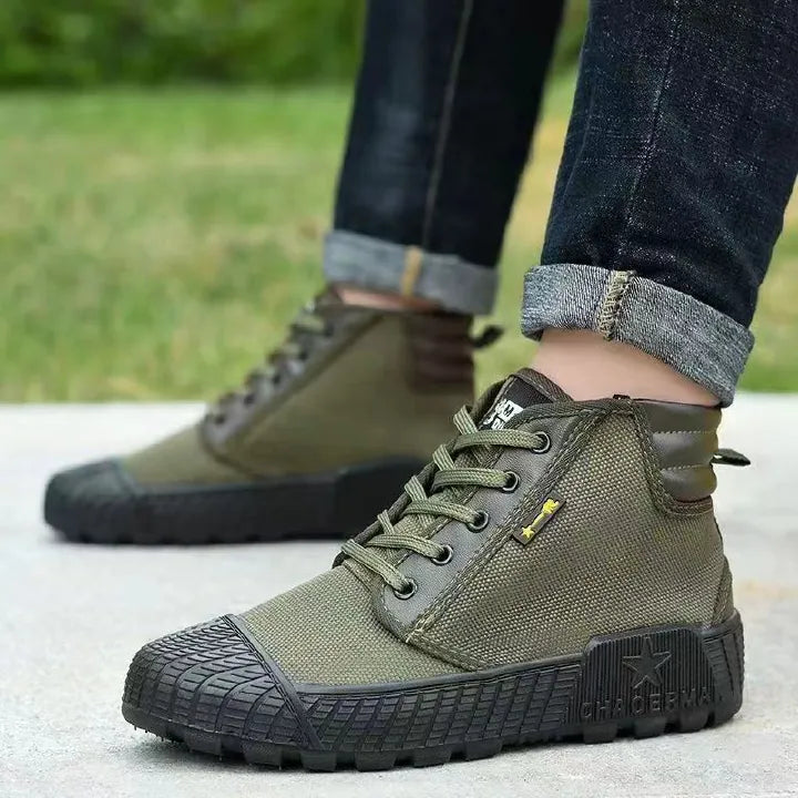 SXCHEN Men Shoes Boots