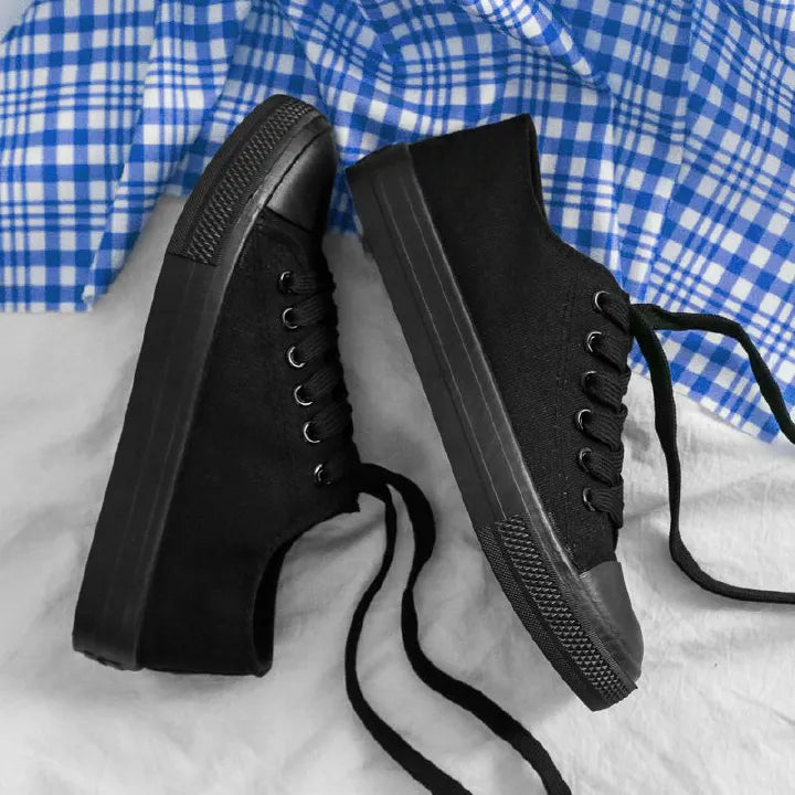 SHJO Men's Shoes Flats Canvas Shoes Large Size Shoes Low Top Couple Canvas Shoes Casual Shoes Sports Sneakers Liberation Shoes Canvas Shoes