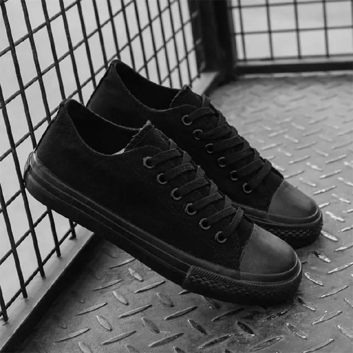 SHJO Men's Shoes Flats Canvas Shoes Large Size Shoes Low Top Couple Canvas Shoes Casual Shoes Sports Sneakers Liberation Shoes Canvas Shoes
