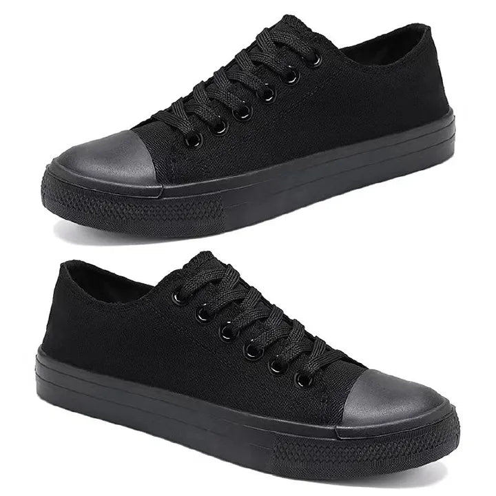 SHJO Men's Shoes Flats Canvas Shoes Large Size Shoes Low Top Couple Canvas Shoes Casual Shoes Sports Sneakers Liberation Shoes Canvas Shoes
