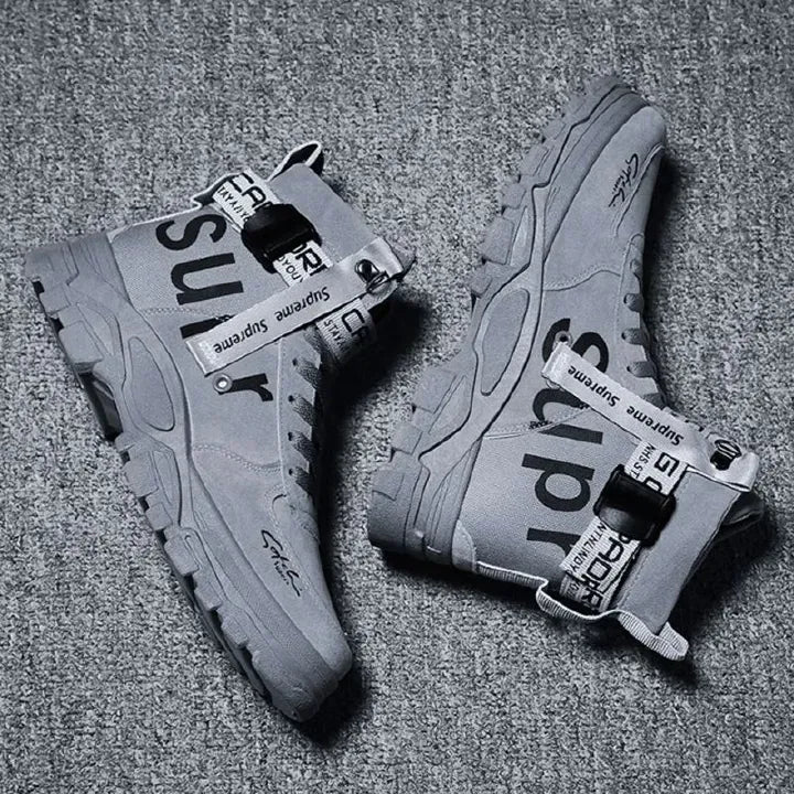 SXCHEN New Men’s Shoes Martin Boots