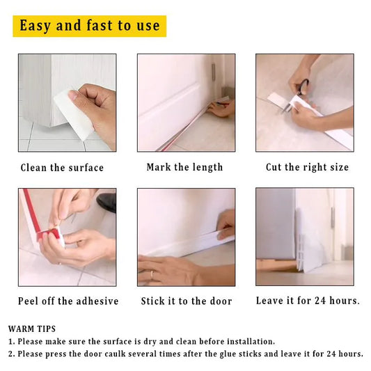 100CM Door Draft Stopper – Self-Adhesive Under Door Sealing Strip