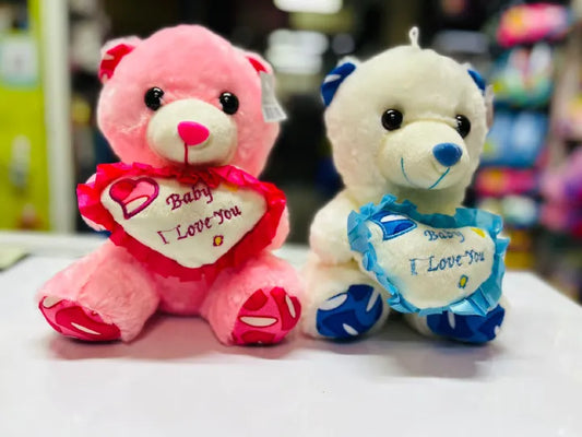 SURPRISE YOUR LOVE VALENTINEPlush & Elegant valentine's love themed teddy bear doll.