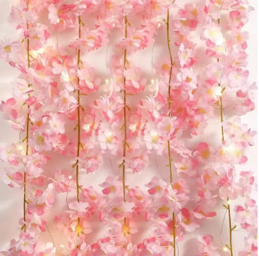 Cherry Blossom String Lights – 2M 20LED Flower Fairy Lights