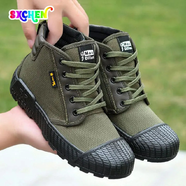 SXCHEN Men Shoes Boots