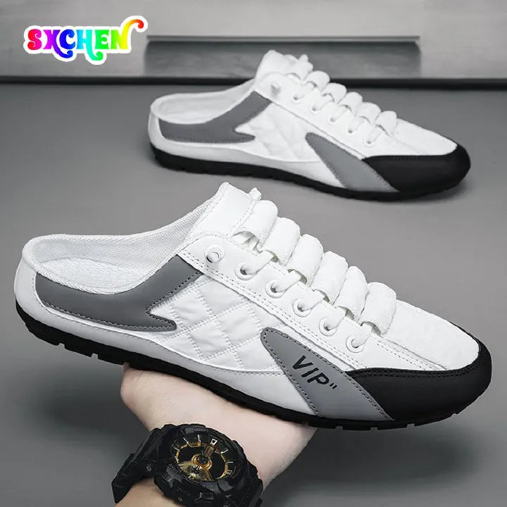 SXCHEN New Men's Shoes Sneakers Forrest Gump Shoes