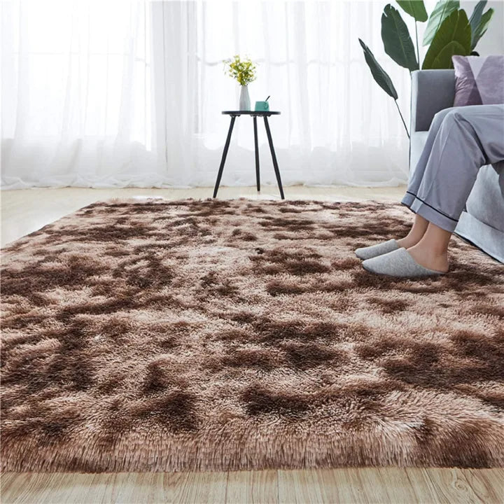 Fluffy Area Rug – Super Soft Indoor Plush Carpet (5x8 / 7x8)