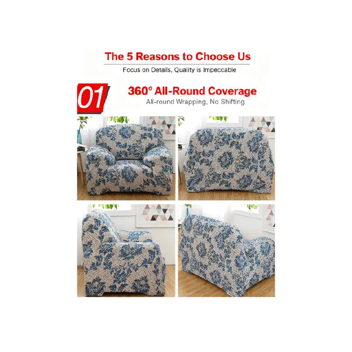 Elastic Sofa Slipcover – Stretch Fabric Chair/Couch Cover
