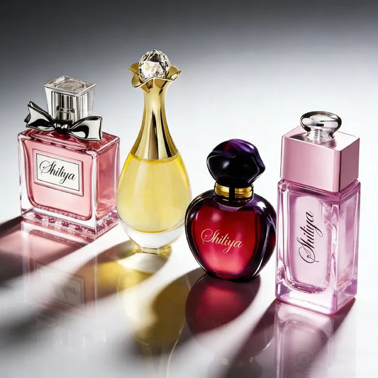 Ladies Perfume Set (4pcs) – Elegant Floral Long-Lasting Fragrances