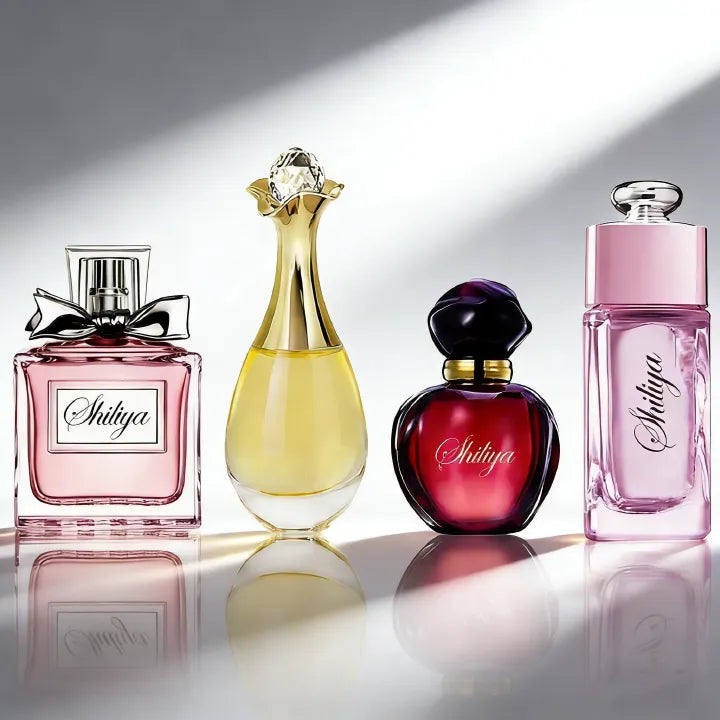 Ladies Perfume Set (4pcs) – Elegant Floral Long-Lasting Fragrances