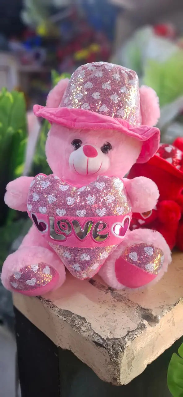 Teddy Bear Plush Toy – Cute Romantic Gift for Girlfriend