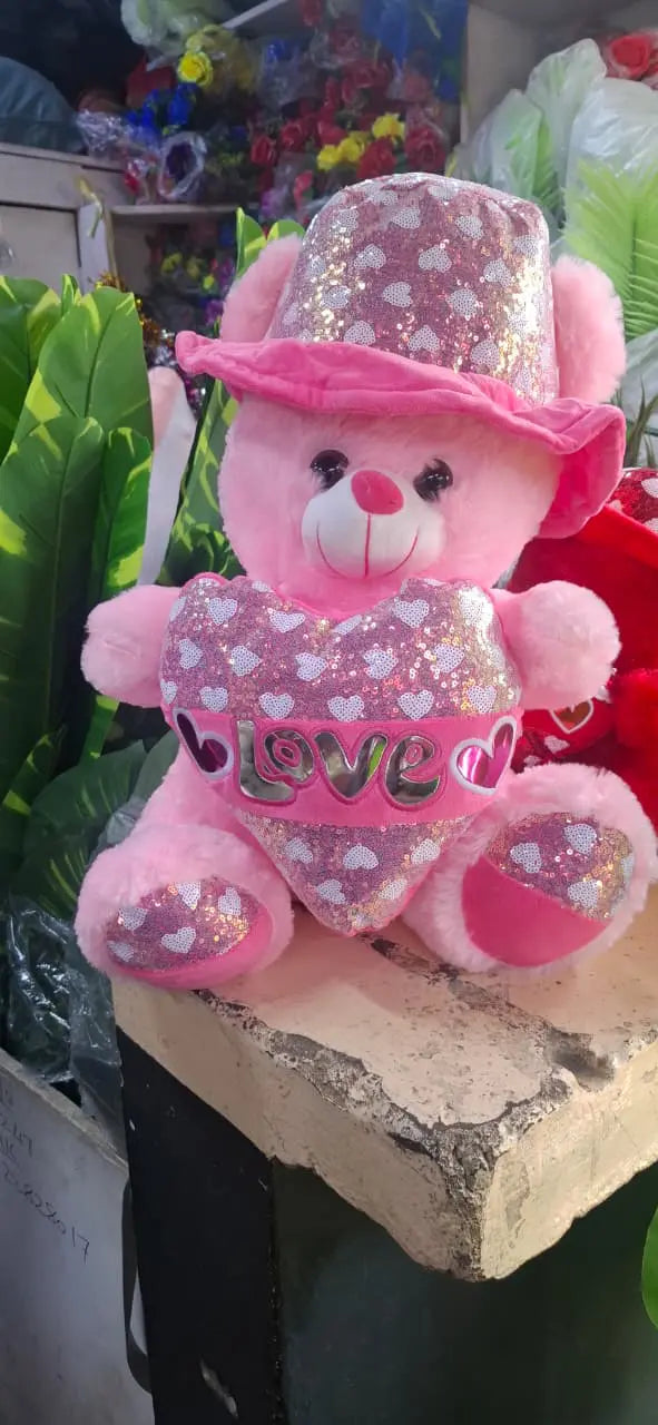Teddy Bear Plush Toy – Cute Romantic Gift for Girlfriend