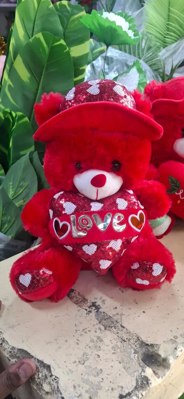 Teddy Bear Plush Toy – Cute Romantic Gift for Girlfriend