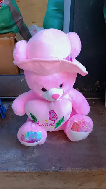Teddy Bear Plush Toy – Cute Romantic Gift for Girlfriend