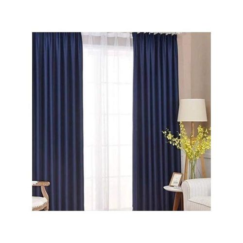 2m +2 cm Navy Blue Curtains and Sheers for Windows and Doors – New