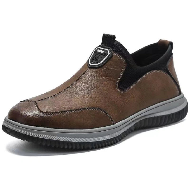 LifeCare New Arrival High Quality Business Men's Shoes Fashion Mens Casual Loafers Driving Shoes Men Party Slip-Ons Oxfords Shoes Brown