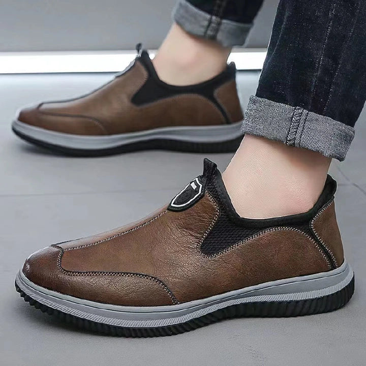 LifeCare New Arrival High Quality Business Men's Shoes Fashion Mens Casual Loafers Driving Shoes Men Party Slip-Ons Oxfords Shoes Brown