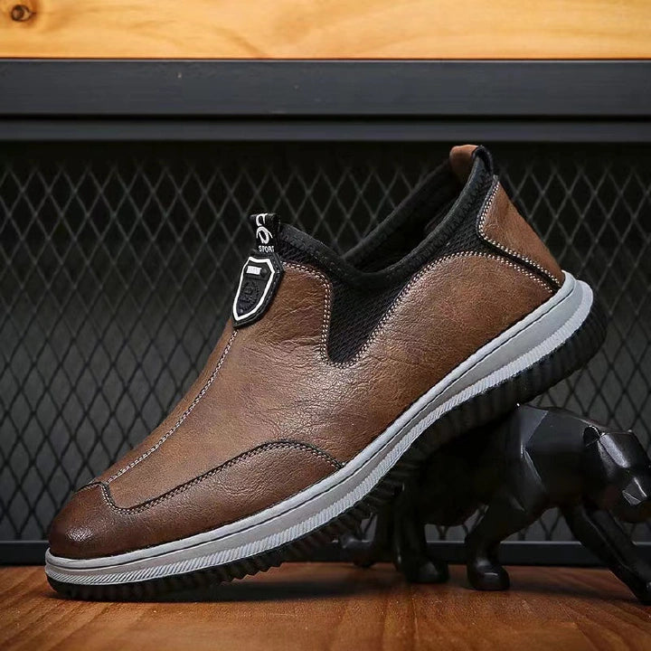 LifeCare New Arrival High Quality Business Men's Shoes Fashion Mens Casual Loafers Driving Shoes Men Party Slip-Ons Oxfords Shoes Brown