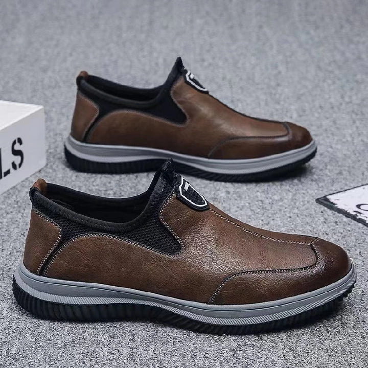 LifeCare New Arrival High Quality Business Men's Shoes Fashion Mens Casual Loafers Driving Shoes Men Party Slip-Ons Oxfords Shoes Brown