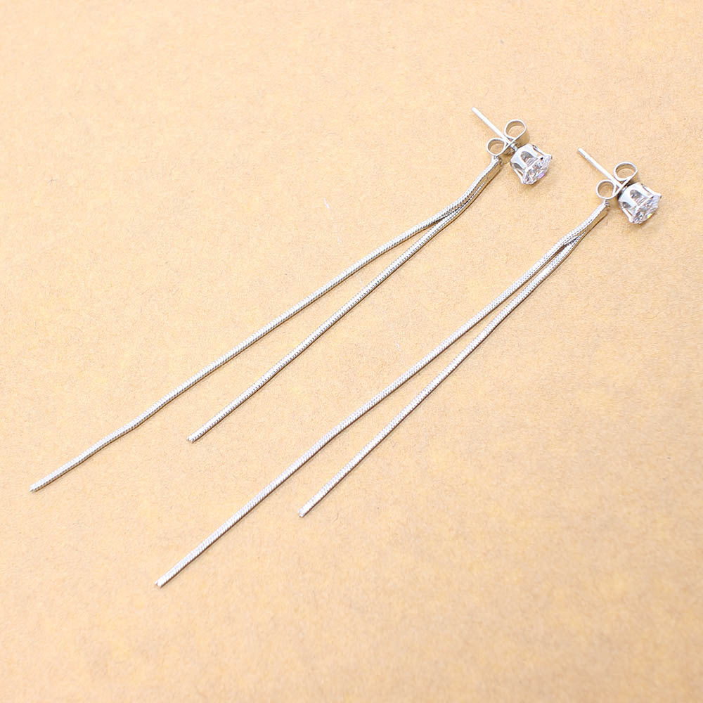 Elegant Long Drop Earrings for Women